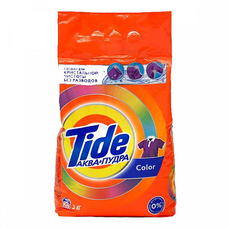 стиральный порошок TIDE 3кг, автомат\6** (P&G)