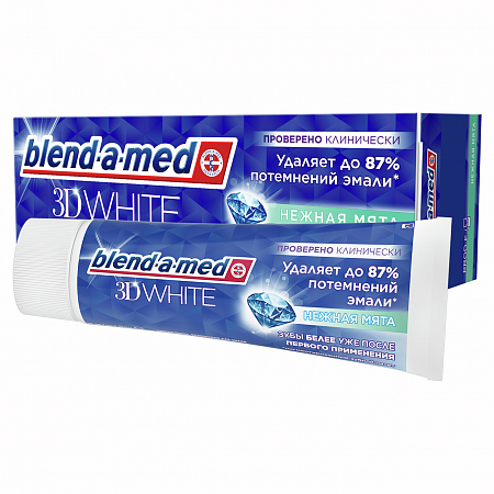 зубная паста Blend-a-med 3D WHITE 100мл\12 (P&G)