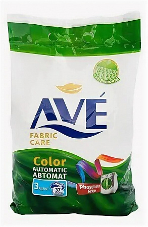 стиральный порошок AVE 3000г, автомат\4 (Иран) ~