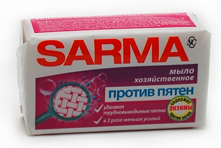 хозяйственное мыло SARMA 140г\4\48