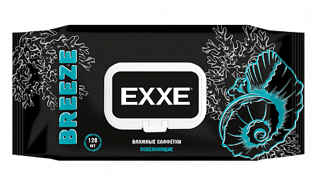 влажные салфетки EXXE MEN 120шт\14 (Арвитекс) **