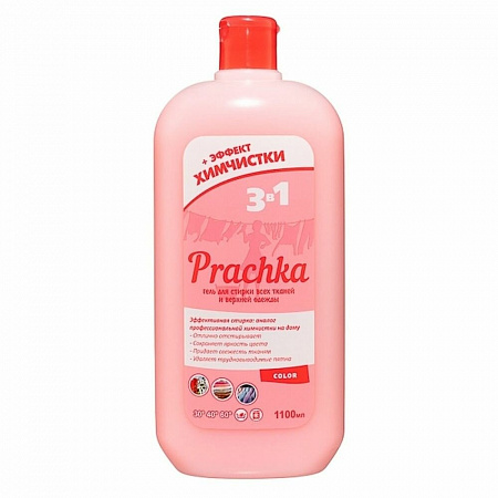 гель для стирки PRACHKA 1100мл\12 (Aromika) ** ~