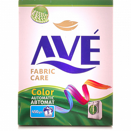 стиральный порошок AVE 450г, автомат\24 (Иран) ~