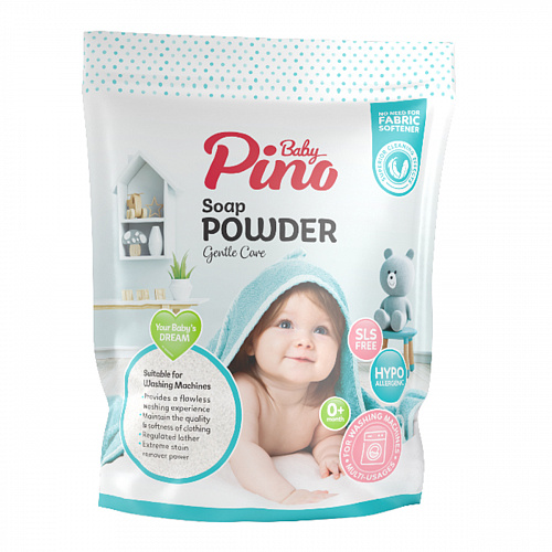 детский мыльный порошок автомат Baby Pino 800 гр \12 ^ (Иран)
