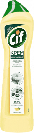 чистящее средство Cif 230мл, крем\24 (ULi)**